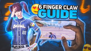 6 Finger Claw Guide/Tutorial (BGMI & PUBG Mobile) Tips & Tricks to Master Claw Settings/ Sensitivity