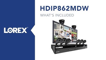 Unboxing the Lorex HDIP862MDW Home or Business Security System