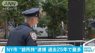 過去25年間で銃不法所持最多　NYの治安悪化が問題に(2020年9月10日)