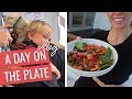 Ashy bines vlog a day on the plate