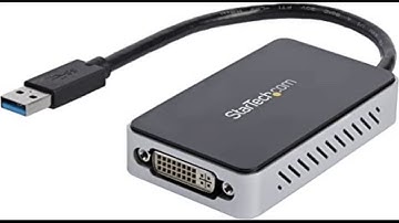 Review: StarTech.com USB 3.0 to VGA Adapter with 1 Port USB Hub - 1920x1200 - External Video &...