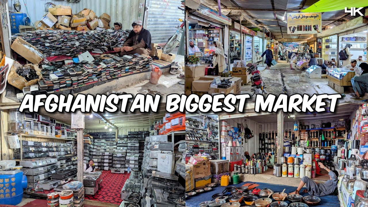 Dubai and Japan Second Hand Market in Afghanistan || Wesh Bazaar Kandahar || 2025 🇦🇫