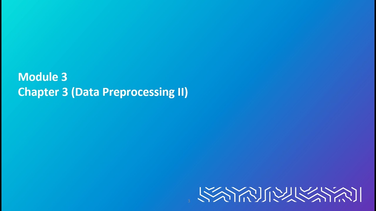DS472 Module 3: Data Preprocessing #2 - YouTube