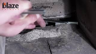 Regular cleaning of the BLAZE COMFORT / BLAZE PRAKTIK wood boiler