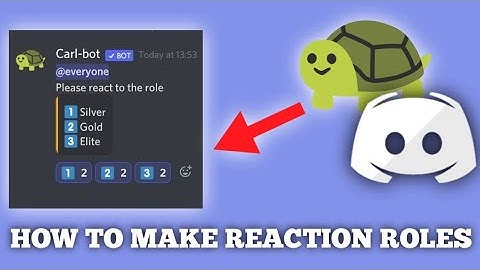 How to Make Reaction Roles on Discord 2022