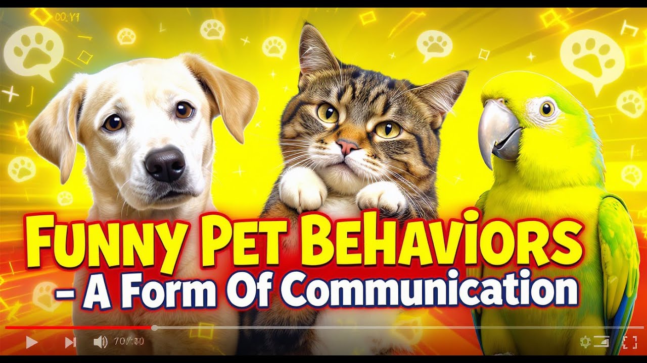 Why Pets Do Weird Things 🐶🐱 | Funny Animal Behaviors Explained Simply