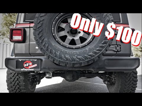 How to install a Jeep Exhaust! – 3 Easy Steps!