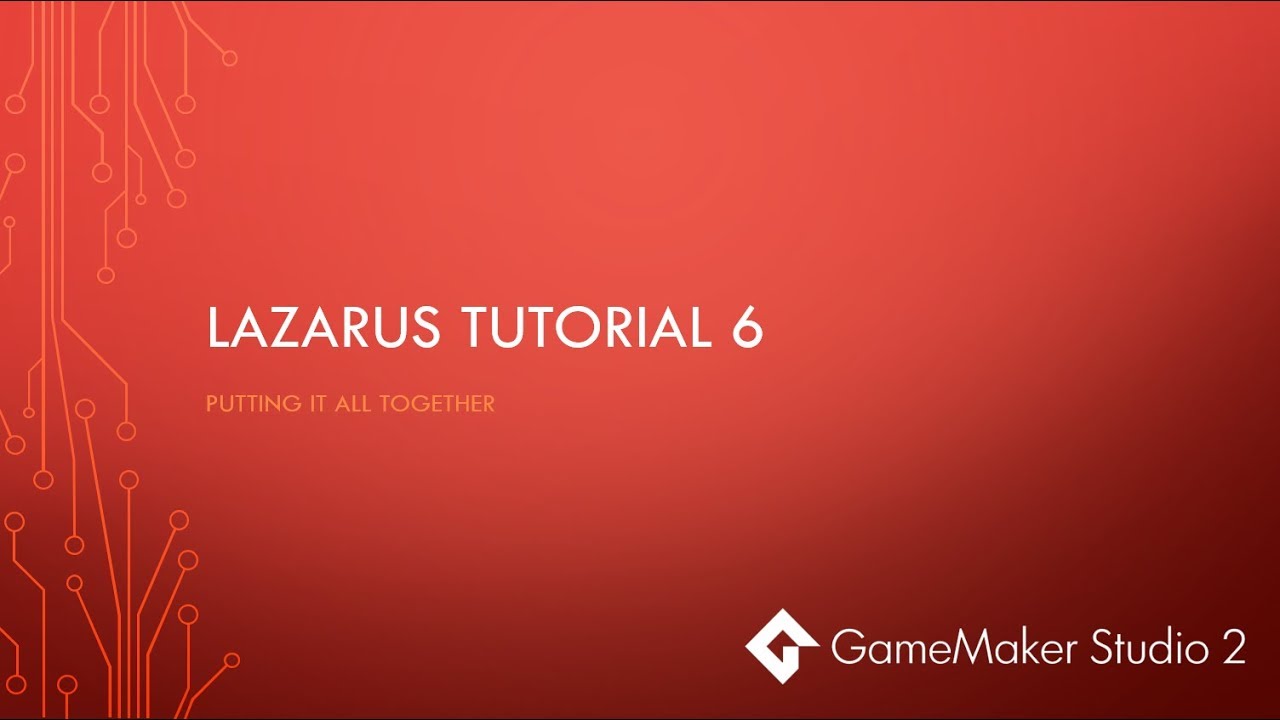 GameMaker Studio 2 Tutorial - Lazarus 6 - YouTube