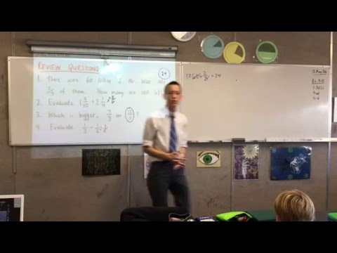 Fractions, Percentages & Decimals (1 of 3: Reviewing addition and multiplication of fractions)