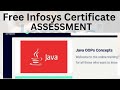 Mastering Java OOPs Concepts | Infosys Springboard Assessment Solution | Java Programming Guide.