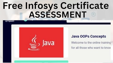 Mastering Java OOPs Concepts | Infosys Springboard Assessment Solution | Java Programming Guide.