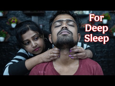 Oily Head Massage ASMR: Drift Into Deep Sleep Tonight | Tapping & Scratching for Stress Relief