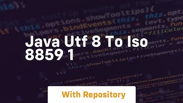java utf 8 to iso 8859 1