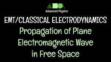 EMT/Classical Electrodynamics - Propagation of Electromagnetic Wave in free Space -2