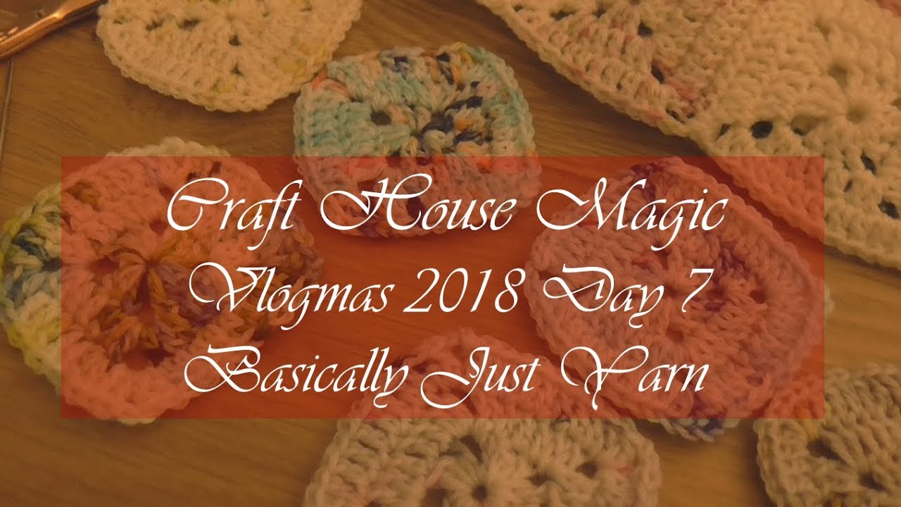 sewing box Vlogmas day 7: Basically Just Yarn!
