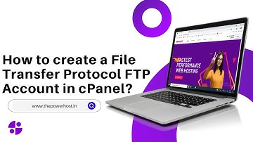 How to create a File Transfer Protocol FTP Account in cPanel   The PowerHost