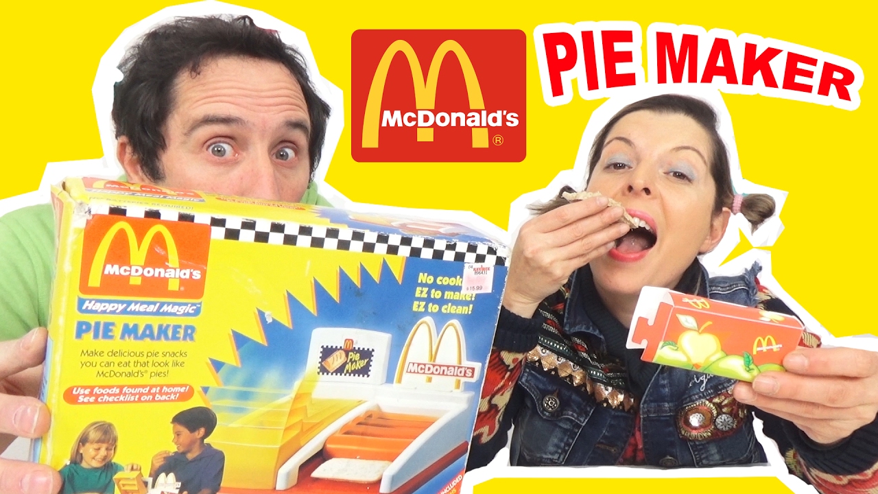 Mcdonald S Pie Maker Playset On Fait Nos Tartes Aux Pommes Mcdo Demo Jouets Youtube
