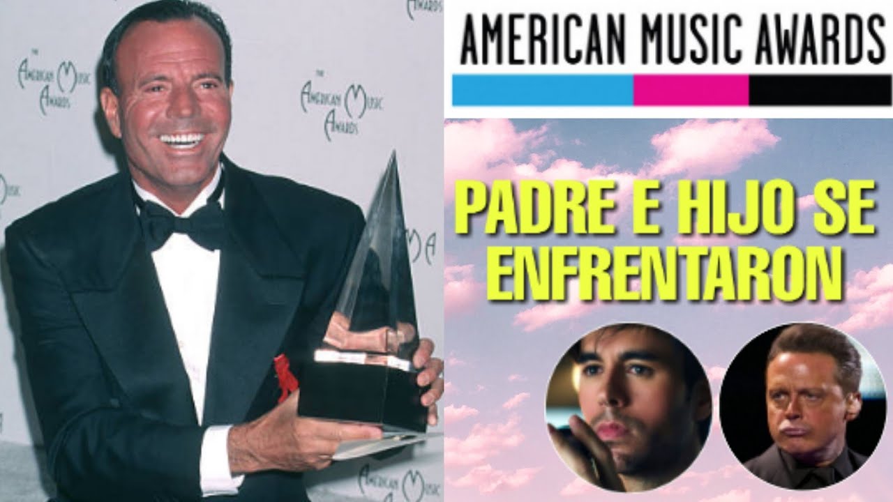 El Día Que Julio Iglesias Derrotó A Enrique Iglesias y A Luis Miguel En Los AMA