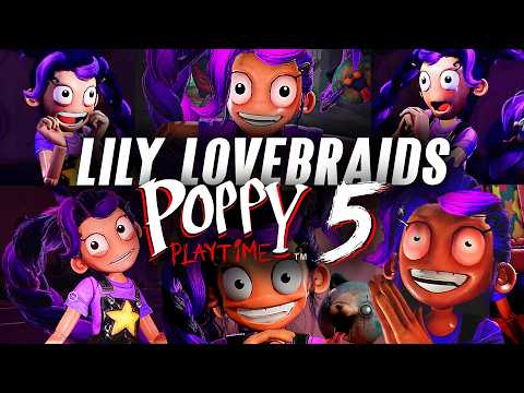 Poppy Playtime Capitulo 5 Lily Lovebraids En Español Latino - Todas Las Escenas Gameplay PC HD