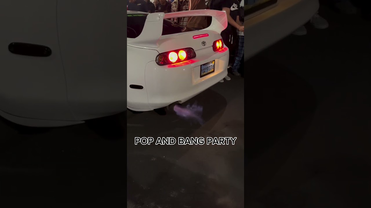 SUPRA POP AND BANG EXHAUST 