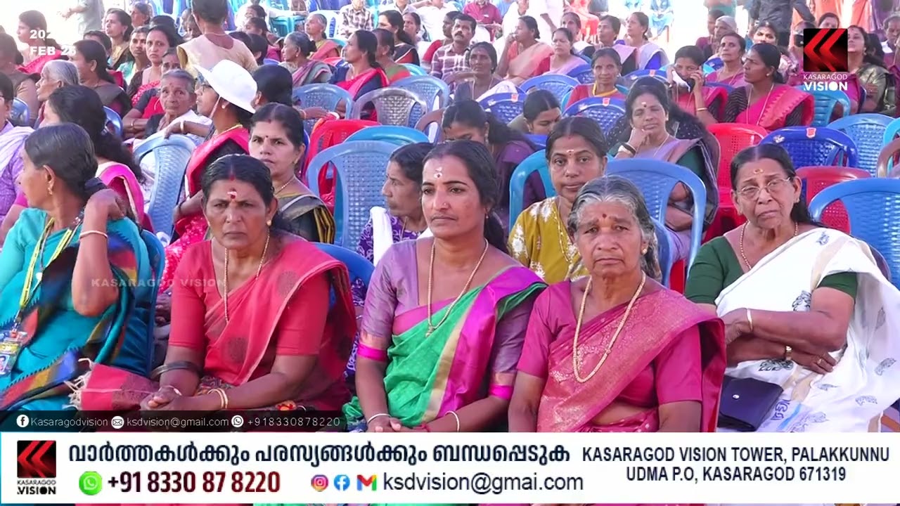 അരവത്ത് മട്ടൈങ്ങാനം കഴകം പൂബാണം കുഴി ക്ഷേത്രത്തില്‍ ബ്രഹ്മകലശോത്സവ ഭാഗമായി സര്‍വ്വ മതസമ്മേളനം നടത്തി