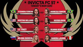 Invicta FC 57 Prelims Fights