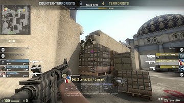 CS GO LeftY23 D2 ACE B-site