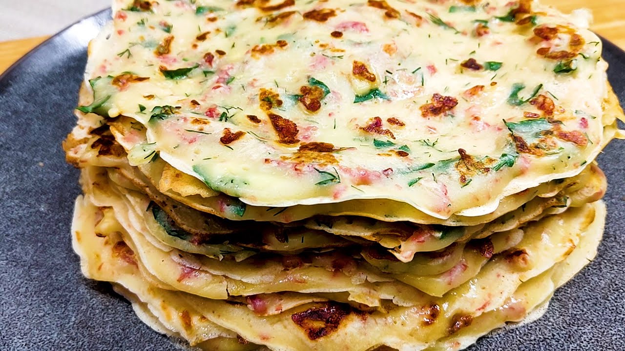 Leckeres Frühstück! Solche Pfannkuchen haben Sie noch nie gegessen!
