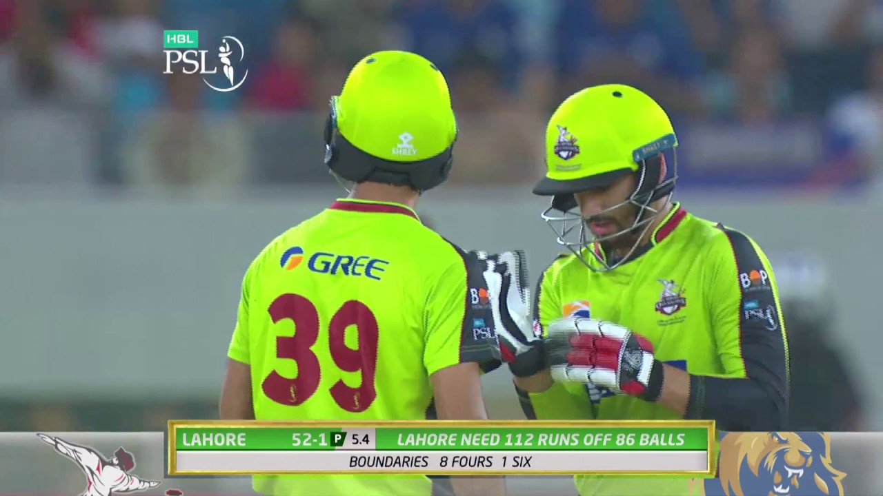 Agha Salman Batting Lahore Qalandars Vs Karachi Kings Match 24 11