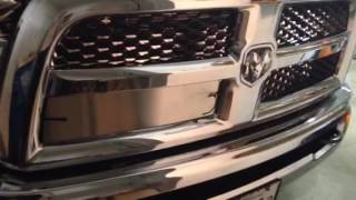 Cold front grill inserts. 2014 Ram diesel