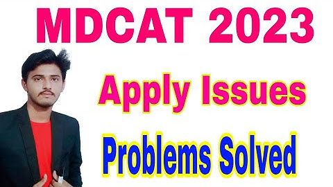 MDCAT Registration Issues 2023|MDCAT Registration Payment Error 2023|MDCAT Registration Online 2023