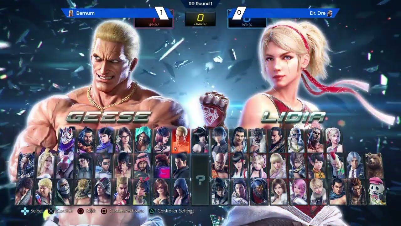 [02/12/22|Tekken7] Round Robin R1: Barnum (Geese Howard) VS Dr Dre (Fahkumram, Lidia Sobieska)