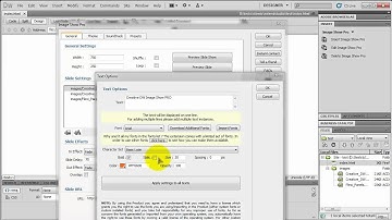 Create a slideshow in Dreamweaver without coding