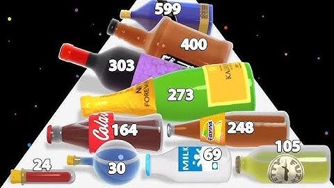 Fragile Roll 3D - Level Up Bottle (Asmr Gameplay) (iOS Android)