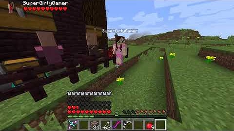 PopularMMOs Pat and Jen Minecraft ROBLOX VS MIXED LUCKY BLOCK CHALLENGE! Modded Mini Game