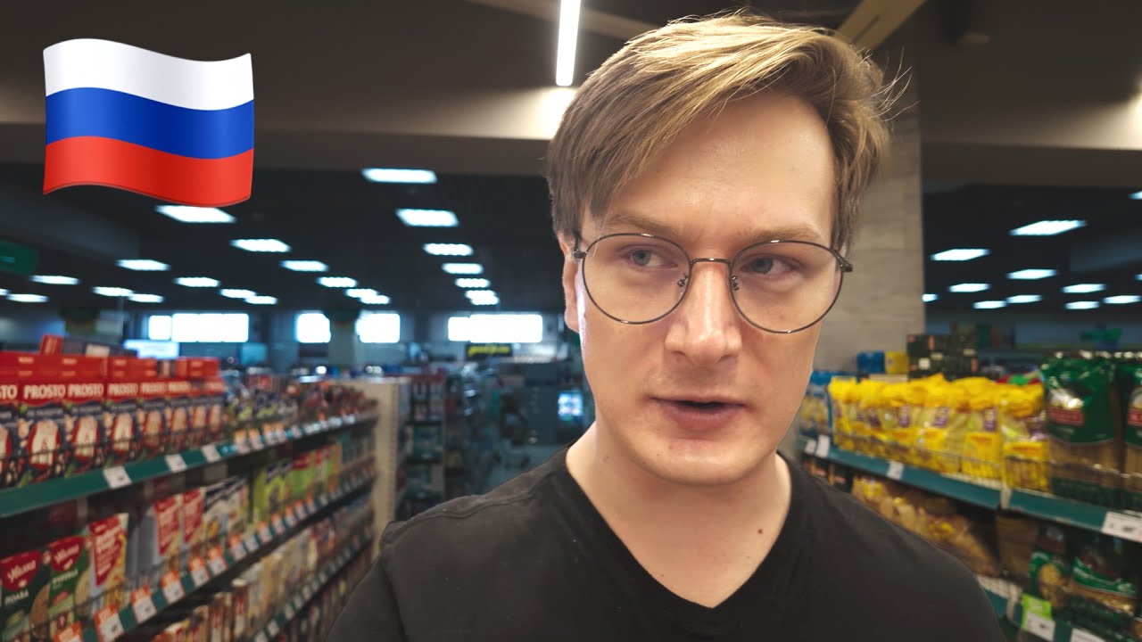 O que eu consigo comprar com 100 reais em um supermercado na Rússia