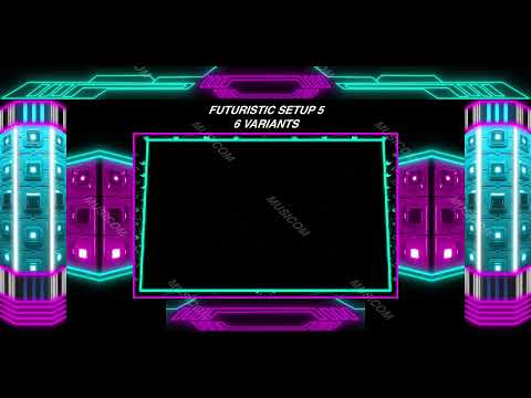 #122 Futuristic 5 Setup | 6 Variant | Led Mapping | By Musicom