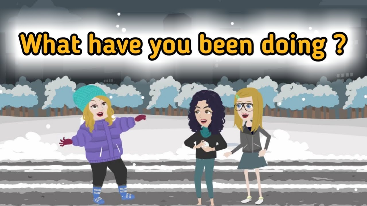 Present perfect continuous tense | English conversation | Learn English | Simple English