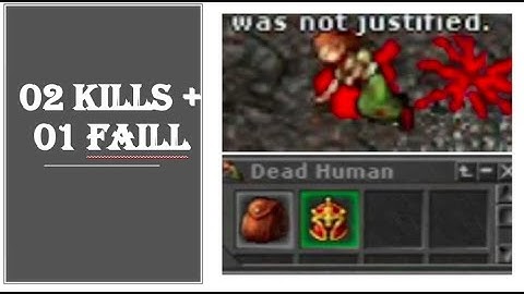 Tibia PK: EP 02 - (02 kills + 01 Fail)