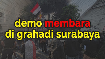 RICUH‼️ Aksi Demo di Grahadi Surabaya (29/08/2025) 【4K】