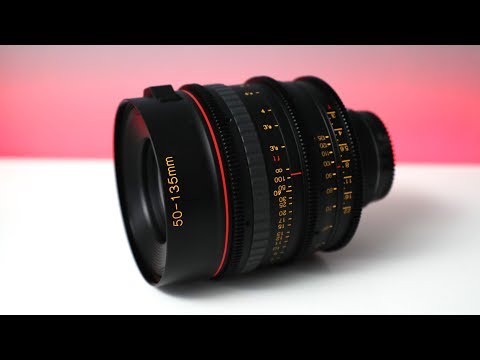 Tokina 50 135mm T3 Cinema Zoom Lens Test Youtube