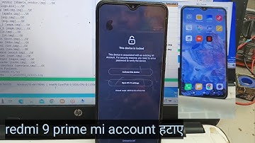 redmi 9 prime mi account remove umt