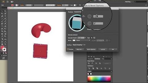 WEEK 6 :: ILLUSTRATOR: 3-d Revolve & Extrude & Bevel