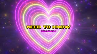 Doja Cat - Need To Know 【Sped Up】 Resimi