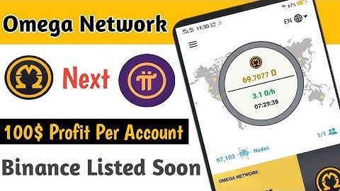 Omega Network Mining App 100$ Per Account || Omega Network New Crypto Loot