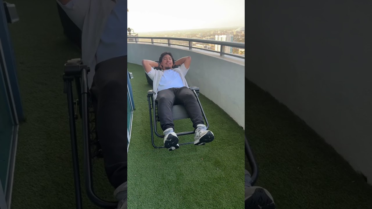 Literally a chair that turns into a bed!🙂‍↕️🤯 