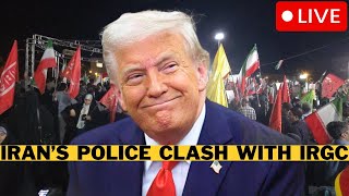 BREAKING: Protests ERUPT In Iran Over IRGC Surrendering To Trump - Infighting Clashes In Tehran