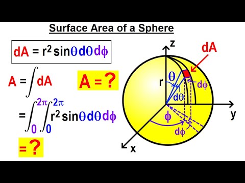 Physics Ch 67.1 Advanced E&M: Review Vectors (77 of 113) Surface Area