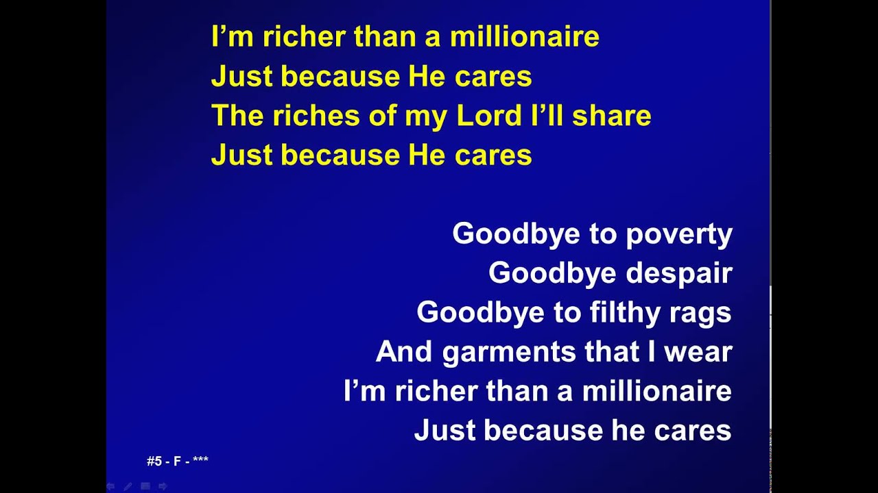 005 I'm richer than a millionaire A&V YouTube