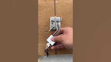 Chốt khóa móc cài cửa inox #goodtools #tools #autotools #diy #woodworking #wood #greattools #review